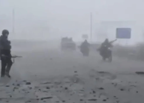 Krievijas militārais konvojs, kas iegāja Pokrovskā, jau ir iznīcināts.