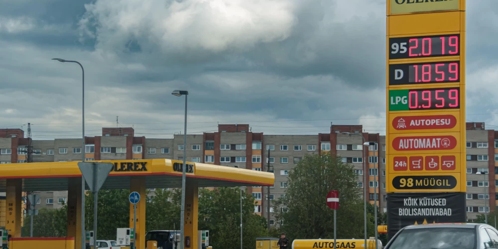 "Olerex" uzpildes stacija Narvā, Igaunijā 2022. gadā./Ilustratīvs attēls.