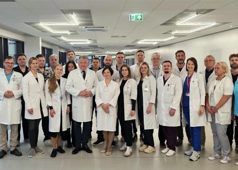 Uroloģijas un onkoloģiskās uroloģijas klīnikas kolektīvs.