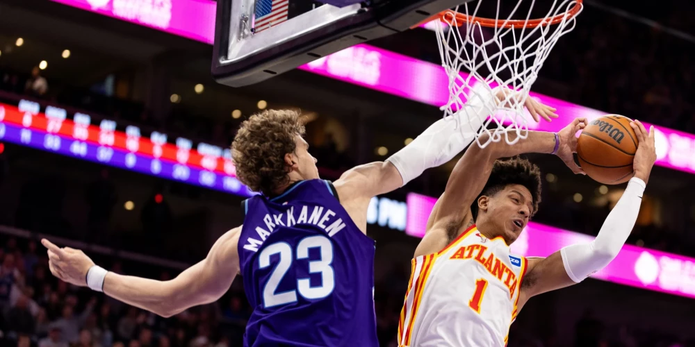 Džeilens Džonsons (1.numurs) pret Lauri Markanenu.