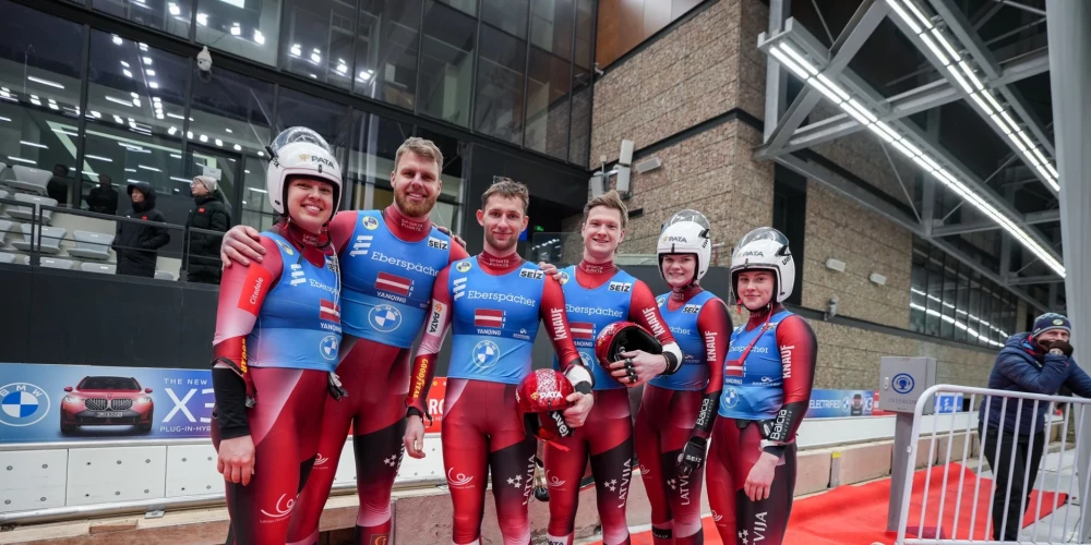 Latvijas kamaniņu braucēji ir starp pasaules vadošajiem.