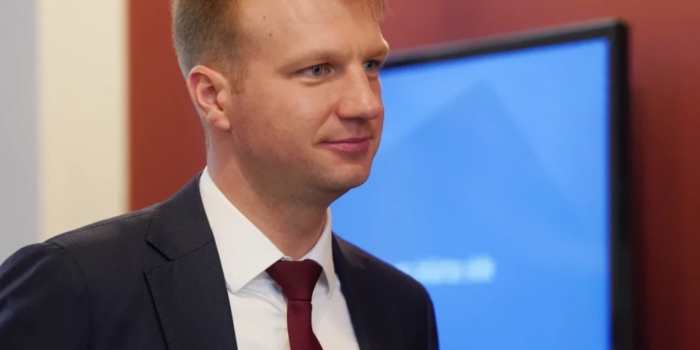 Министр климата и энергетики Каспарс Мелнис.