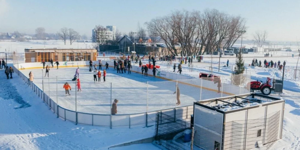 Ледовый каток в Елгаве откроет сезон в понедельник.