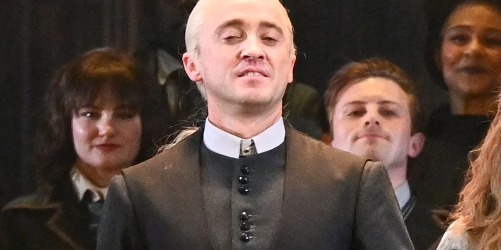 Том Фелтон в постановке "Гарри Поттер и Проклятое дитя".