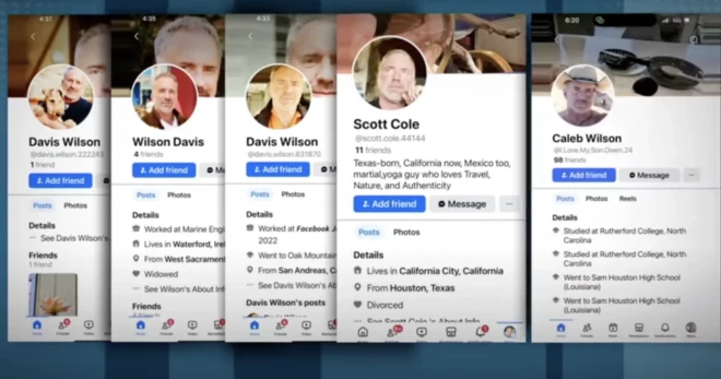 В социальных сетях существует бесчисленное множество профилей мошенников, использующих фотографию Скота.