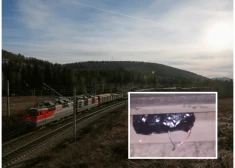 Ukraiņi uzspridzinājuši Transsibīrijas maģistrāles dzelzceļu sliedes, apturot Ziemeļkorejas ieroču piegādi Krievijai. VIDEO