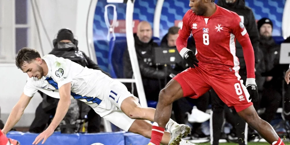 Somija piedzīvoja negaidītu klupienu spēlē pret Maltu