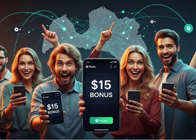 Poain apstiprina 15 ASV dolāru reģistrācijas bonusu Latvijā