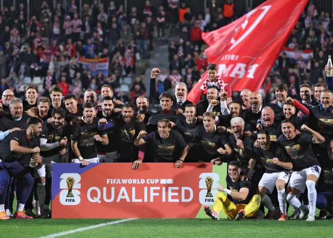 Horvātija pievienojas Pasaules kausa finālturnīra dalībnieku pulkam