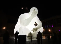 Staro Rīga: город окутала магическая атмосфера света