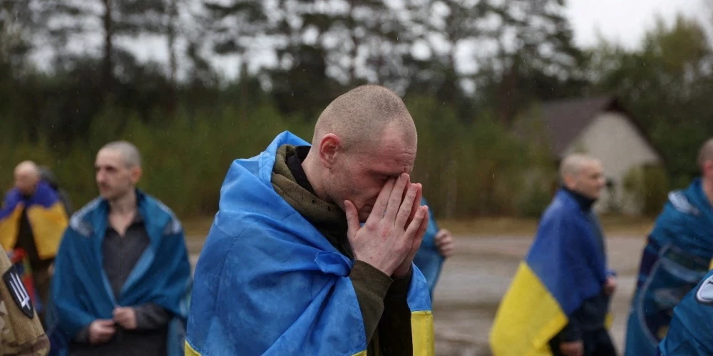 Gaidāma Krievijas sagūstītu 1200 ukraiņu karavīru atbrīvošana.