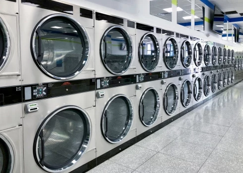 Прачечные самообслуживания в Латвии переживают бум.