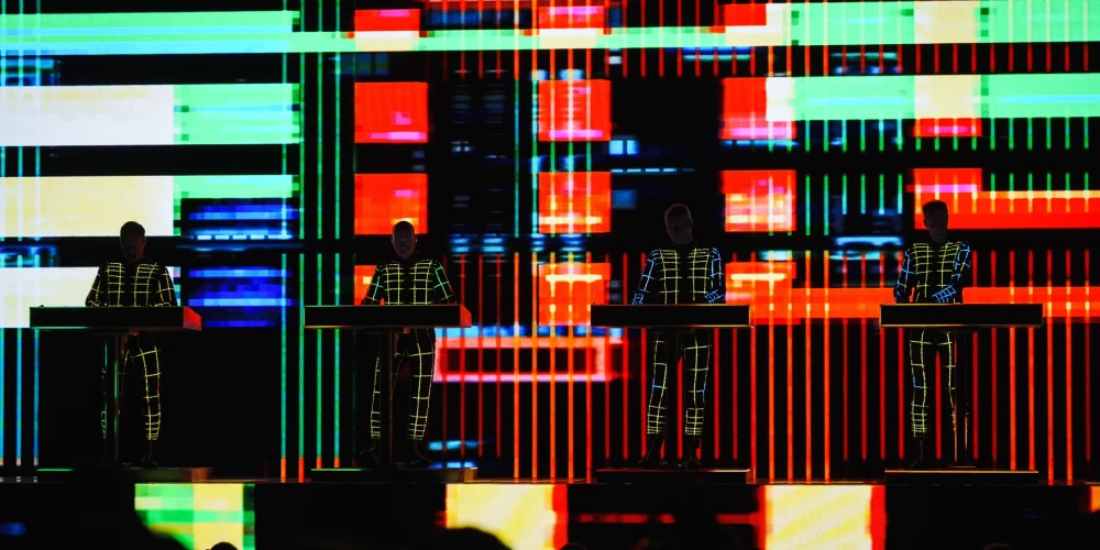 "Kraftwerk" uzstāšanās "Palladium" (foto: Juris Rozenbergs)
