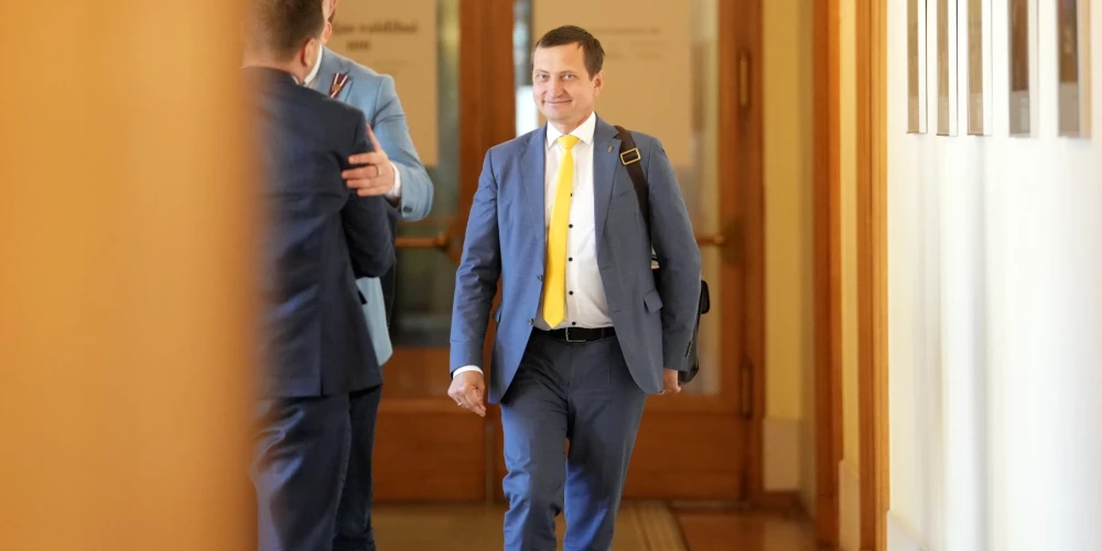 Zemkopības ministrs Armands Krauze.