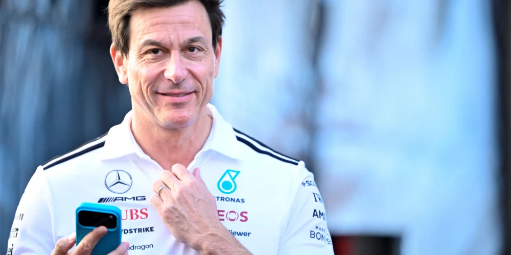 “Mercedes” komandas vadītājs Toto Volfs.