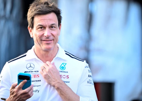 “Mercedes” komandas vadītājs Toto Volfs.