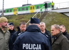 "Diemžēl bažas apstiprinājās," Tusks komentē dzelzceļa bojājumus līnijā Varšava-Ļubļina