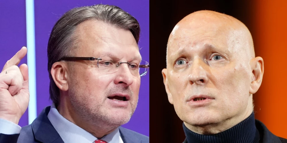 Айнар Шлесерс и Алвис Херманис.