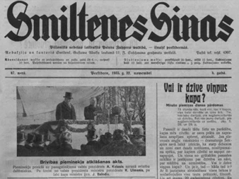 Laikraksts “Smiltenes Ziņas” vēsta par Brīvības pieminekļa atklāšanu.