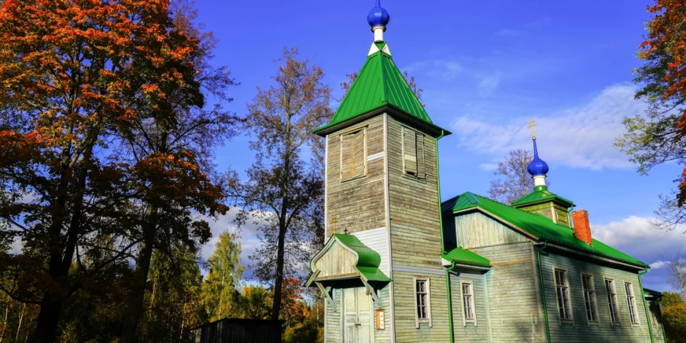 Vīksnas pareizticīgo baznīca.