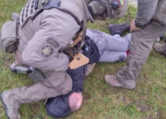 Lietuva īstenojusi plaša mēroga operāciju pret Baltkrievijas kontrabandistiem. FOTO