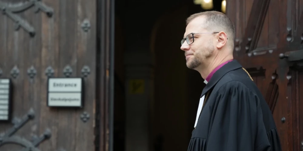 Latvijas Evaņģēliski luteriskās baznīcas arhibīskaps Rinalds Grants.