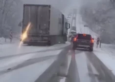 Серия ДТП на Видземском шоссе: пострадали шесть человек