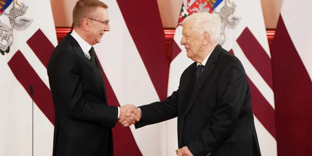 Triju Zvaigžņu ordeņu pasniegšanas ceremonija