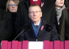 Ринкевич: "Свет нашей свободы идет с запада, а не с востока, и борьба за светлую Латвию продолжается каждый день"