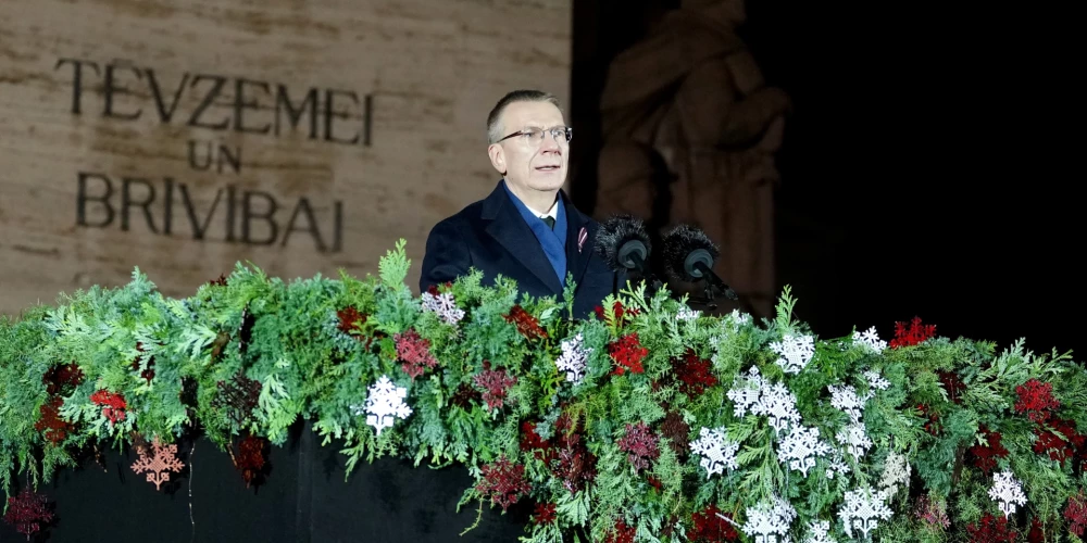 Президент Эдгар Ринкевич.