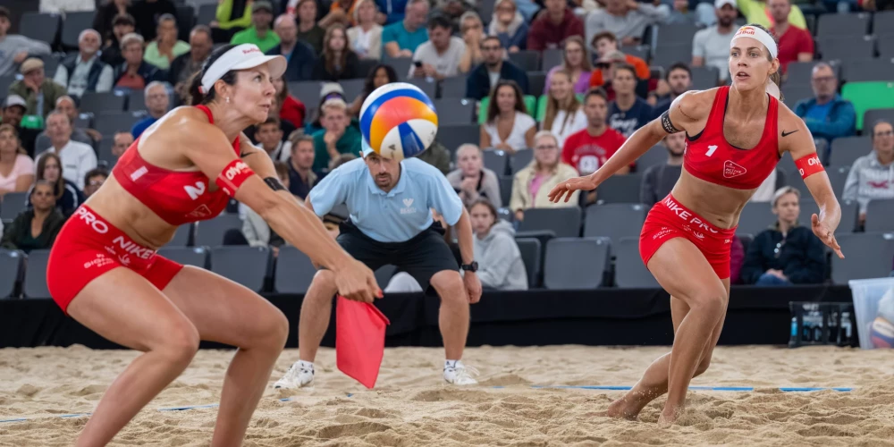 Anastasija Samoilova un Tīna Graudiņa