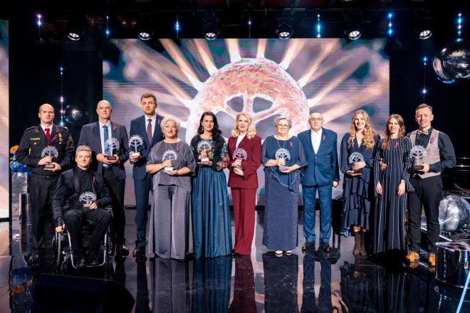 "Latvijas lepnums 2025" laureāti (foto: Kristaps Liepa)