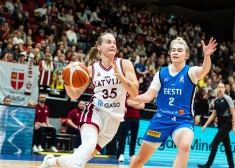 Latvijas dāmu izlase pārliecinoši pieveic igaunietes un kļūst par savas grupas līderēm Eiropas čempionāta kvalifikācijā