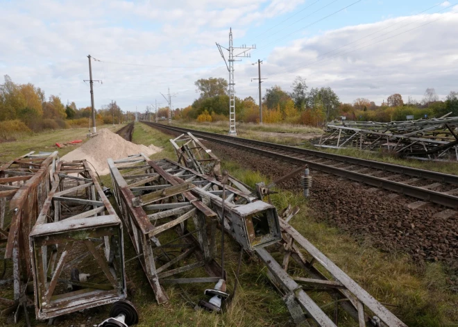 В этом году грузоперевозки по железным дорогам Латвии уменьшились еще на пятую часть