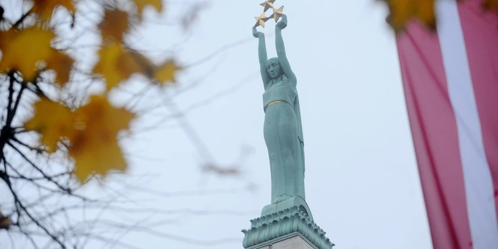 Brīvības piemineklis.