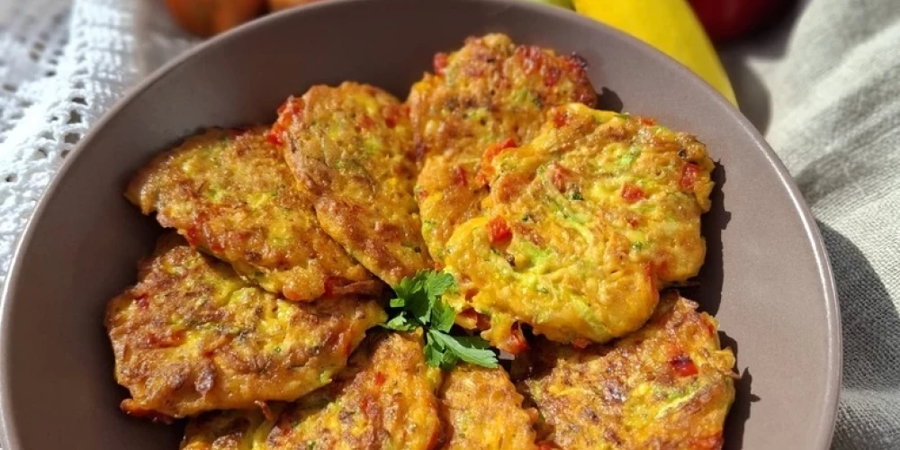 Gardie dārzeņu plācenīši