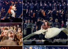 FOTO: izskanējis un izdejots patriotiskais dejas lieluzvedums "Indulis un Ārija. "Dzirnām" 40"