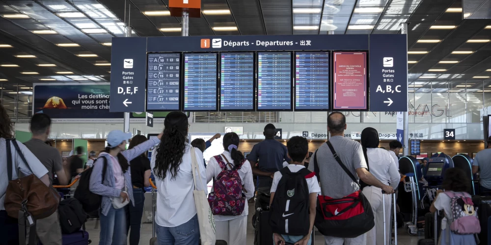 Parīzes Orli lidosta 2025. gada vasarā./Ilustratīvs attēls.