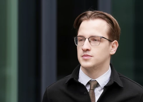 Līvānu novada domes priekšsēdētājs Dāvids Rubens.