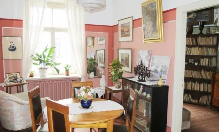 Ieskats Aleksandra Čaka muzejā.