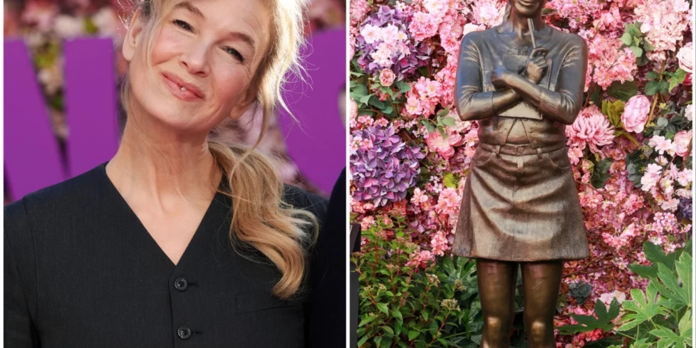 Рене Зеллвегер и ее самая популярная героиня Бриджит Джонс.