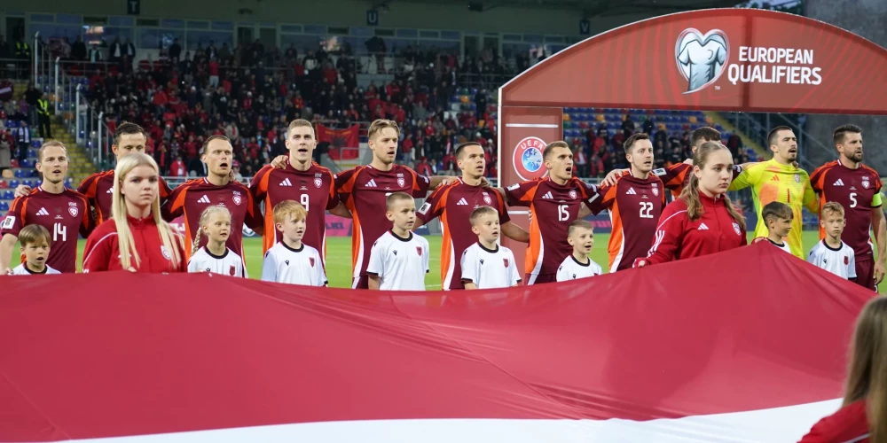 Latvijas futbola izlase. 