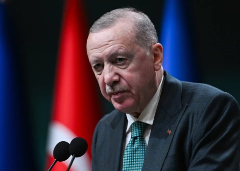 Turcijas prezidents Redžeps Tajips Erdogans. 