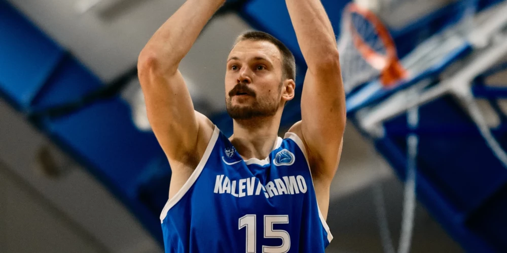 Anrijs Miška bija komandas rezultatīvākais basketbolists. 