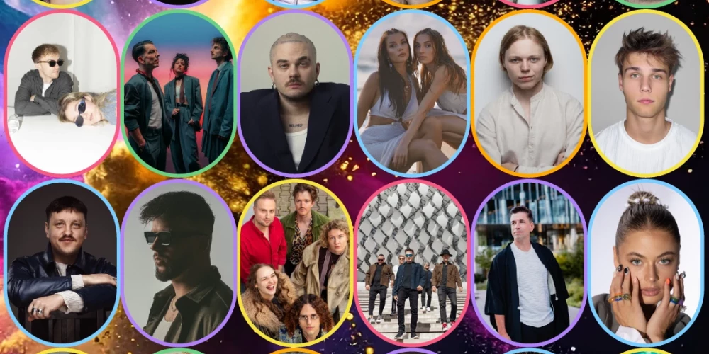 Noskaidroti 24 mūziķi, kas sacentīsies par iespēju pārstāvēt Latviju Eirovīzijā.