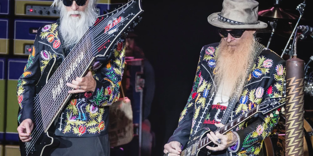 Группа ZZ Top.