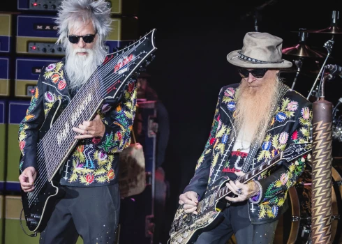 Группа ZZ Top.