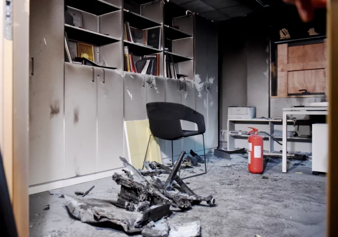 Aina, kuru rītā pēc "Telegram" savervētu sabotieru izraisītas tīšas dedzināšanas Okupācijas muzejā ieraudzīja darbinieki.