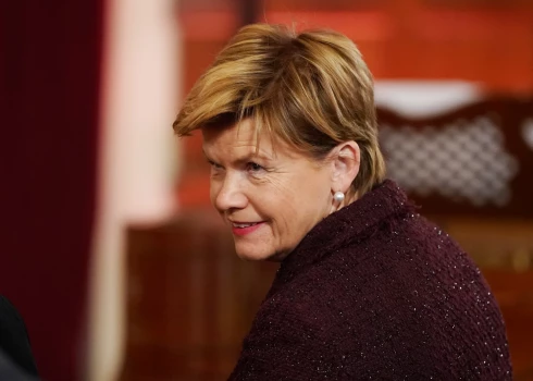 Министр иностранных дел Латвии Байба Браже.