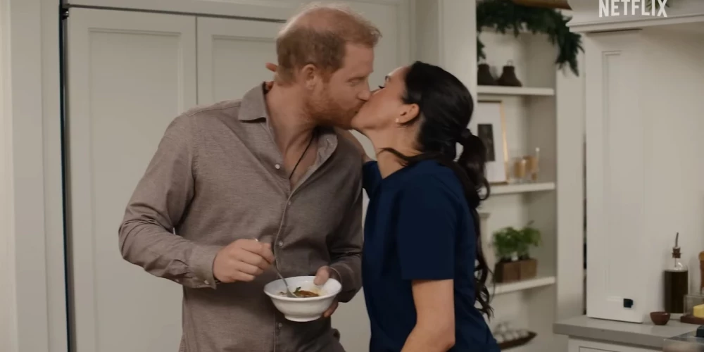 Princis Harijs un Megana Mārkla.